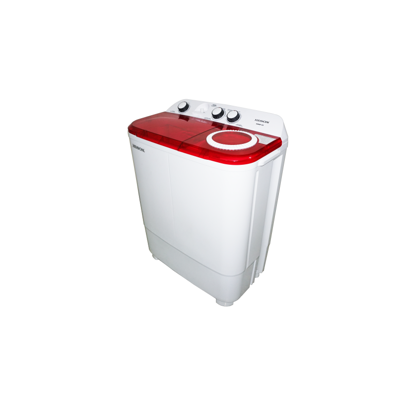 HDSON HWM66 Top Load Half Automatic Washing Machine, 6 Kg White